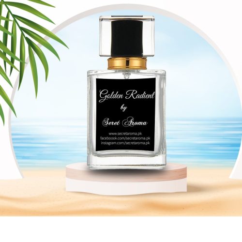 Golden-Radient-Bottle-on-beach Golden-Radient-Bottle-on-beach